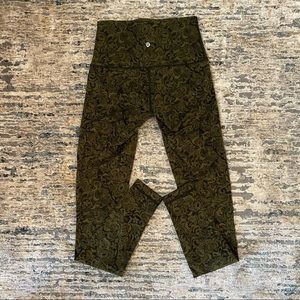 Lululemon athletica wunder under ankle length leggings